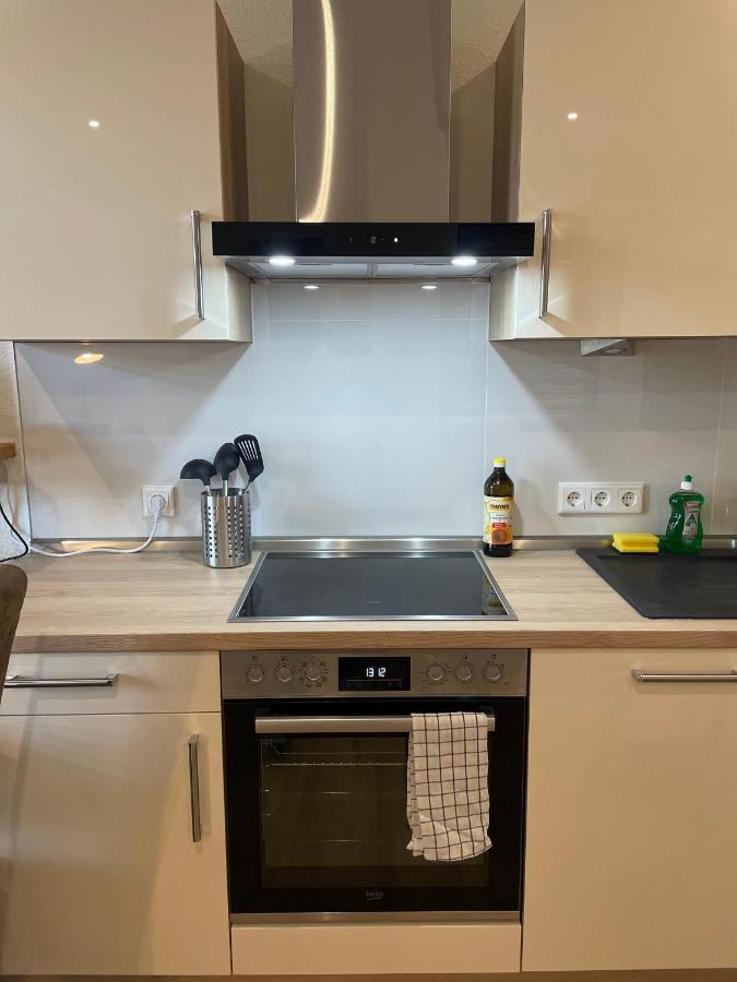 Moderne Ferienwohnungen In Dissen Buitenkant foto