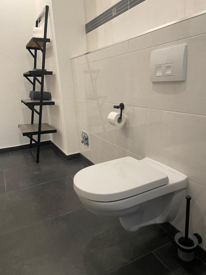 Moderne Ferienwohnungen In Dissen Buitenkant foto