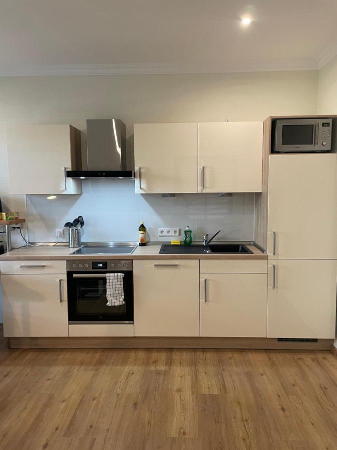 Moderne Ferienwohnungen In Dissen Buitenkant foto