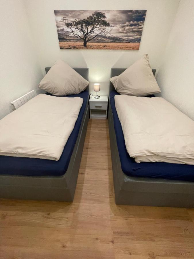 Moderne Ferienwohnungen In Dissen Buitenkant foto