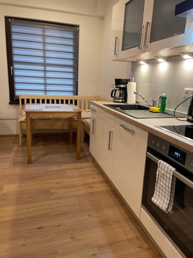 Moderne Ferienwohnungen In Dissen Buitenkant foto