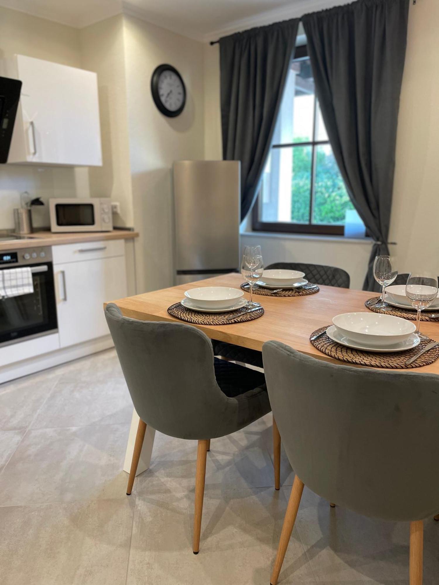 Moderne Ferienwohnungen In Dissen Buitenkant foto