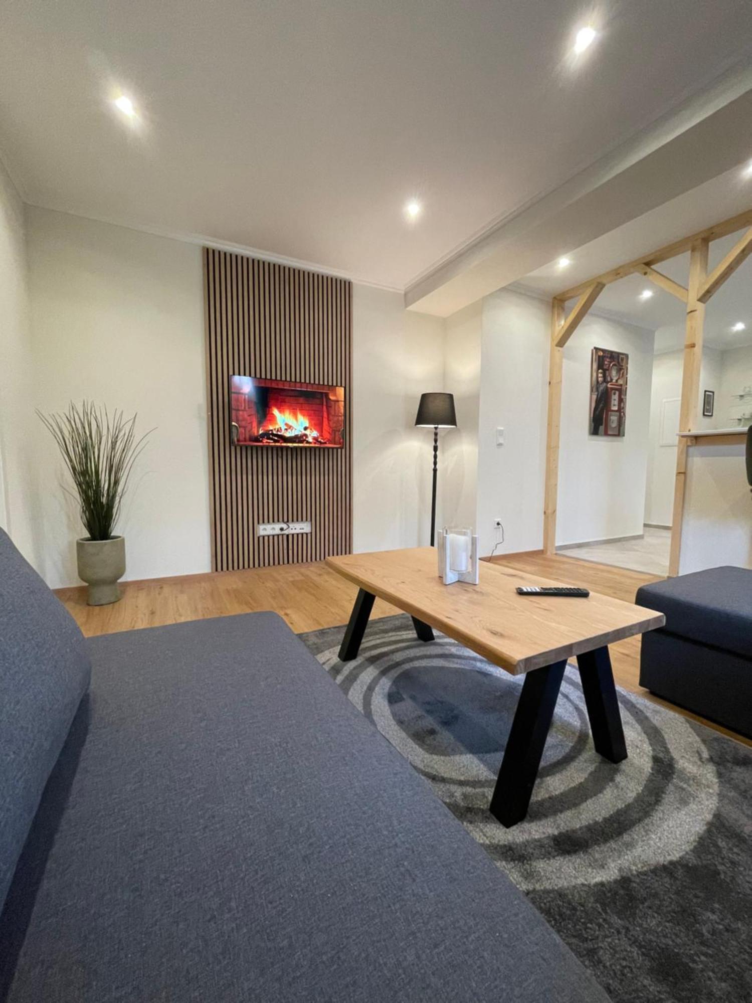 Moderne Ferienwohnungen In Dissen Buitenkant foto