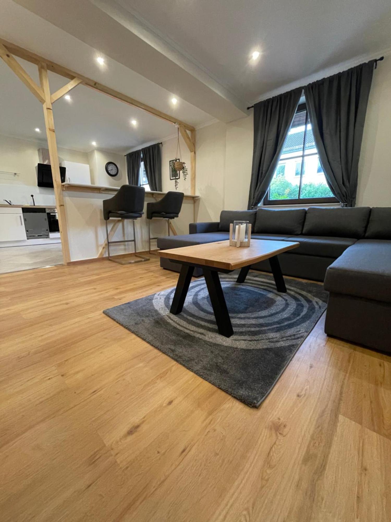Moderne Ferienwohnungen In Dissen Buitenkant foto