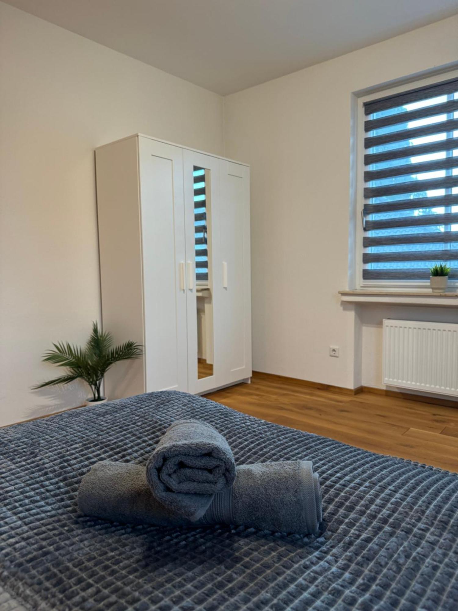 Moderne Ferienwohnungen In Dissen Buitenkant foto