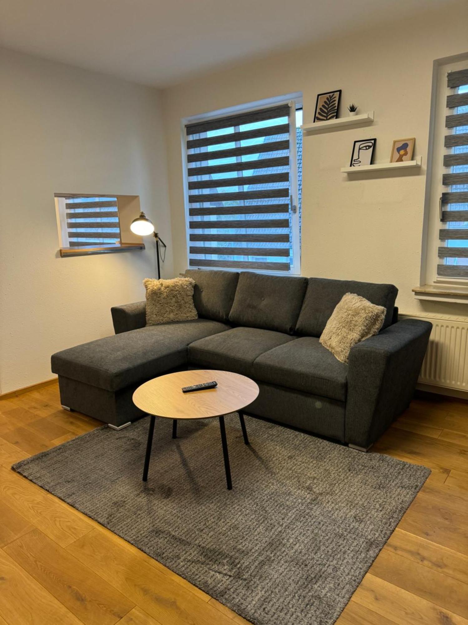 Moderne Ferienwohnungen In Dissen Buitenkant foto